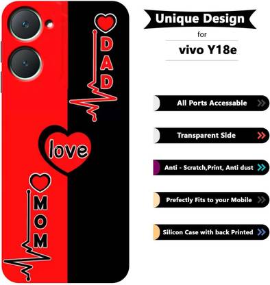 BUYMORE Back Cover for Vivo Y18e