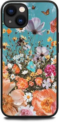 INDICRAFT Back Cover for APPLE iPhone 13 ROCE, ROSES, FLOWERS, NATURE, ABSTRACT, TEXTURE