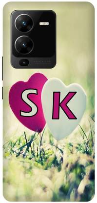JUGGA Back Cover for vivo V25 Pro 5G, V2158, S LOVES K NAME,S NAME, K LETTER, ALPHABET,S LOVE K NAME
