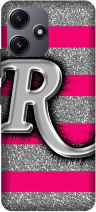 VS PRINT LINK Back Cover for Redmi 12 5G,MZB0EPPIN,MZB0EQGIN,R letter,R name R word,R ALPHABET