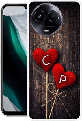 INTELLIZE Back Cover for Realme 11 5G CP, C LOVE P, P LOVE C, C LETTER, P LETTER, CP NAME