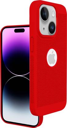 MobiLooks Back Cover for Apple iPhone 15 Plus, Heat Dissipation Grid Ultra Hybird Paper Slim Case