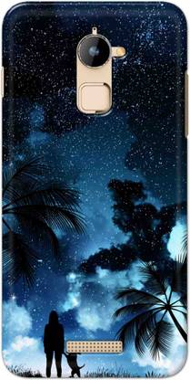 NDCOM Back Cover for Coolpad Note 3 Lite Stars Night Printed Hard Case