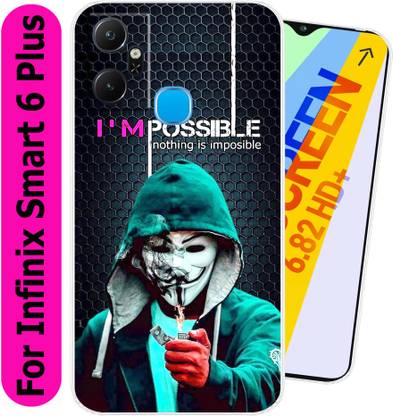 Coolcase Back Cover for Infinix Smart 6 Plus