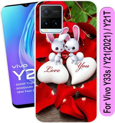 Cooltrend Back Cover for Vivo Y33s, Y21 2021, Y21T