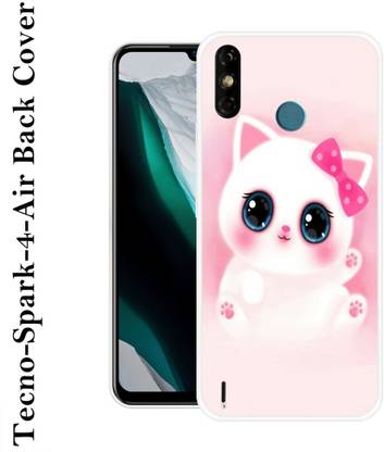 PINKLAND Back Cover for Tecno Spark 4 Air