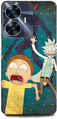 GRAFIQE Back Cover for Realme C55 RICK AND MORTY, ANIME, CARTOON, FUNNY
