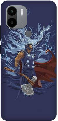 Phone Milaley.com Back Cover for POCO C50, THOR, THORHAMMER, AVENGER, MARVEL, SUPERHERO, COMIC