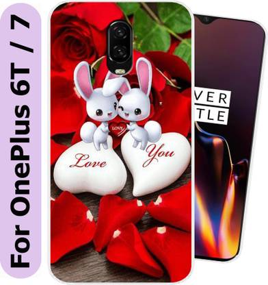 SmartGoldista Back Cover for OnePlus 6T 7