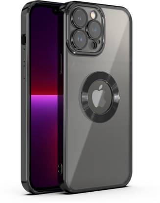 Systek Back Cover for Apple iPhone 12 Pro Max, iPhone 12 Pro Max, Electroplating, Logo View, Flexible