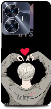 ORBIQE Back Cover for Vivo Y02 BTS X ARMYJUNGSHOOK, KOREAN, HEARTBEAT, BTS, BEAT, SINGER