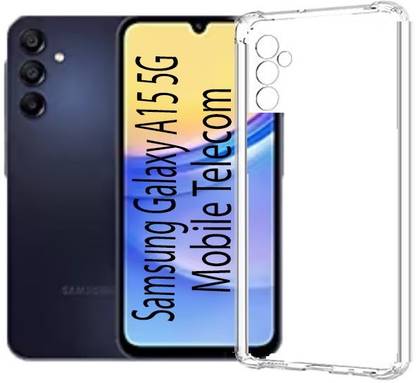 S-Gripline Back Cover for Samsung Galaxy A15 5G, Bumper Clear Transparent Case