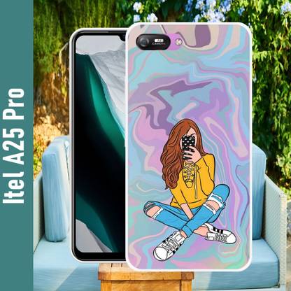 KN Divine Back Cover for Itel A25 Pro, Itel A25 Pro Mobile Back Cover, Itel A25 Pro Phone Cover