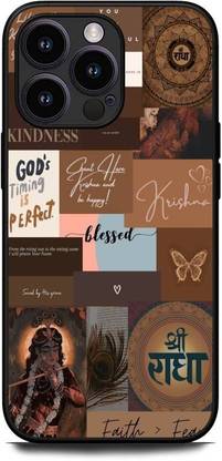 FAZAKA Back Cover for APPLE iPhone 14 Pro Max (RADHA KRISHNA, KANHIYA, KRISHANJI, GOD)