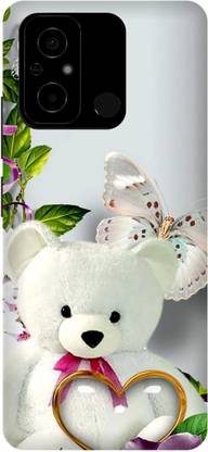 JUGGA Back Cover for POCO C55, MZB0DDTIN, TEDDY, BEER, CARTOON, DOLL, LOVE