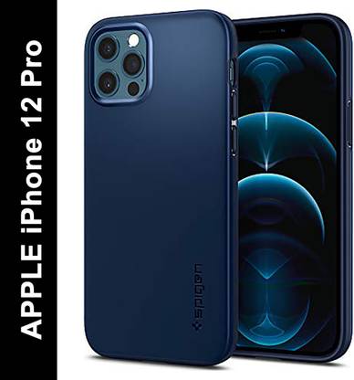 Spigen Thin Fit Back Cover for Apple iPhone 12 Pro, Apple iPhone 12