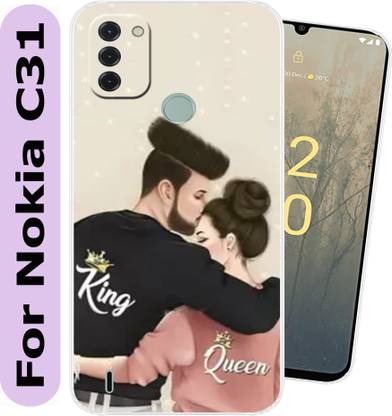 SmartGoldista Back Cover for Nokia C31