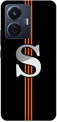 ThePrintlink Back Cover for Vivo T1 44W, S, S LOVE, S NAME, S ALPHABET, S LETTER