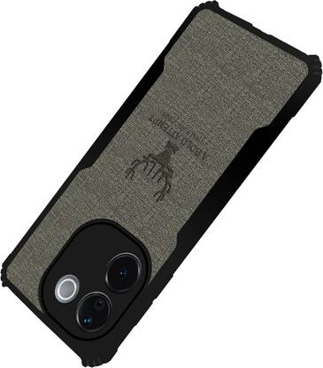 PikTrue Back Cover for Vivo T3 Pro |Vegan PU Leather |Deer Case| Camera Lens Protection