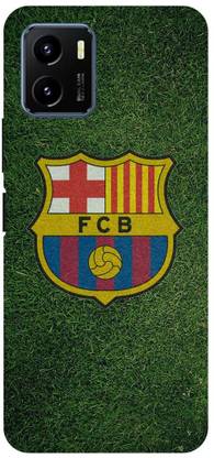 DIKRO Back Cover for vivo Y01, V2166, FCB, BARCELONA, LOGO, SIGN
