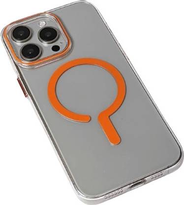 MILLION CASES Back Cover for iPhone 15 Pro Max Crystal Clear Magnetic Hard Shell Case