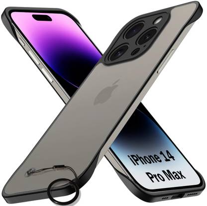 VAPRIF Back Cover for Apple iPhone 14 Pro Max, Shock Proof Ultra Slim Frameless, Back Cover