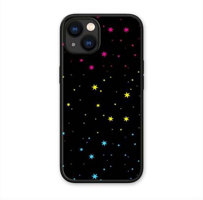 INTELLIZE Back Cover for APPLE iPhone 15 GLOW IN THE DARK, STAR, COLORS STAR, 3D
