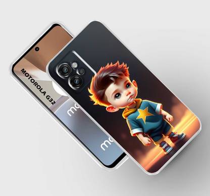 Retroart Back Cover for MOTOROLA G32