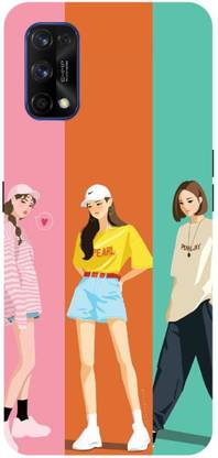 ADZIRE Back Cover for realme 7 Pro, RMX2170, ANIME, GIRL, BOY, LOVELY,GIRL, CUTE, COUPLE