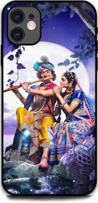 TPM Back Cover for APPLE IPH 12, RADHA KRISHNA, ANIME, ART, GOD WALLPAPER, DRAWING RADHA KRISHNA