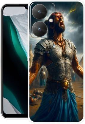 INTELLIZE Back Cover for REDMI 13C KRISHNA, GOD, KALKI, KRISHNA JI, MAHABHARAT
