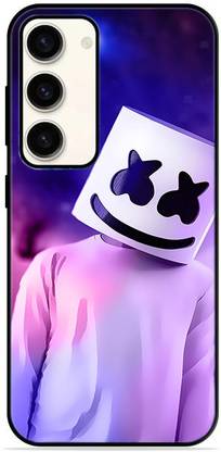 FAZAKA Back Cover for SAMSUNG Galaxy S23 5G On Glossy Metal Phone Cover| MARSHMELLO