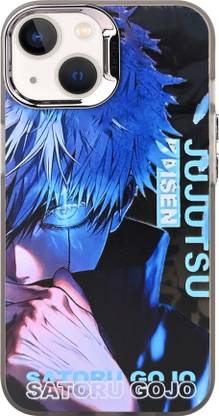 KLAH Back Cover for Apple iPhone 14, 3D Anime Gojo Satoru, Embossed High Quality Back Case