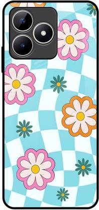 QRIOH Glass Back Cover for Realme C53