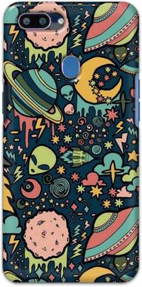 NDCOM Back Cover for Realme 2 Alien Printed