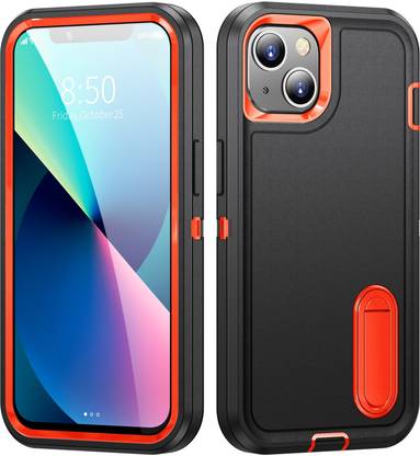 SCALEBEE Back Cover for Apple iPhone 15 Plus Hybrid Heavy Duty Military Grade Armor Bumper Kickstand Case Cover