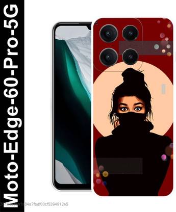 Bluvver Back Cover for MOTOROLA Edge 60 Pro 5G, beautiful and cool girl back cover