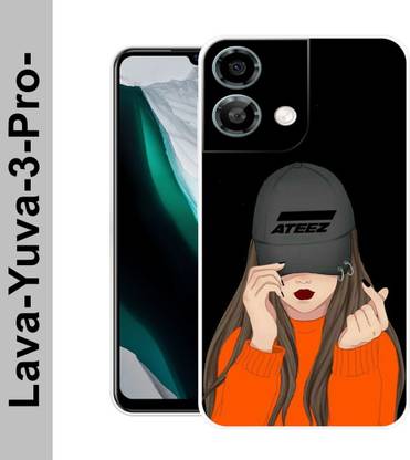 RJ14 (Online) Back Cover for Lava Yuva 3 Pro