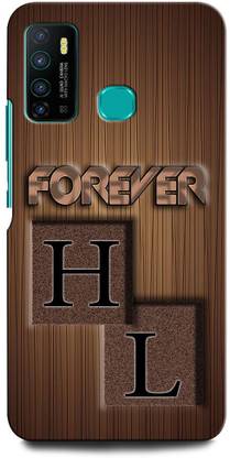 INTELLIZE Back Cover for Infinix Hot 9 Pro HL, H LOVE L, L LOVE H, H LETTER, L LETTER, HL NAME