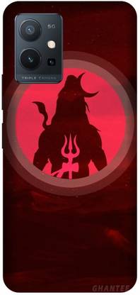 3D U PRINT Back Cover for IQOO Z6 (5G) ,IQOOI2127 , shiv ,Shiv ji,mahadevji