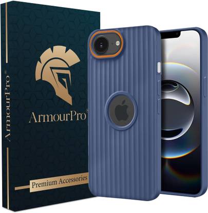 ArmourPro Back Cover for Apple iPhone 16e, iPhone 16E, Ring Line Case