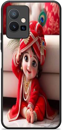 FAZAKA Back Cover for Vivo Y75 5G On Glossy Metal Phone Cover | BAL GOPAL