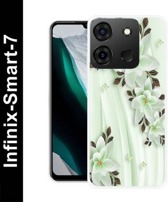 DEVLIYACASE Back Cover for Infinix Smart 7 FLOWERS, LOVE, HEART, ROSE, COUPLE, GIRL BOY