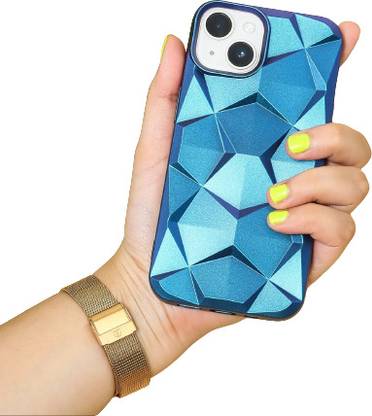 PEEPERLY Back Cover for iPhone 13 Pro Max Chic Ombre Geometric Phone Case