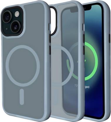 Artistque Back Cover for Apple iPhone 14 Compatible with MagSafe, Scratch Smoke Classic Magnetic Back