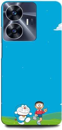 ORBIQE Back Cover for Vivo Y02T DORAEMON, NOBITA, CARTOON, FUNNY, CUTE, DORAEMON