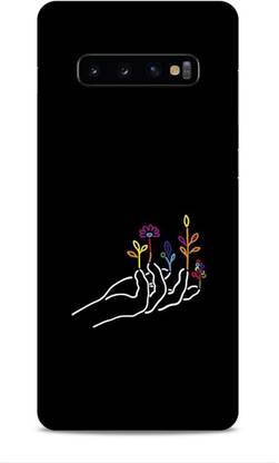 SILENCE Back Cover for (flowers from fingers)Printed Mobile back case cover for Samsung Galaxy S10 Plus