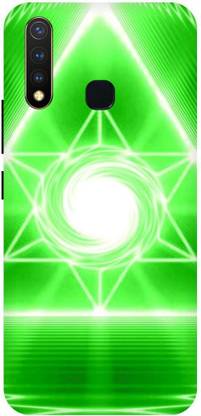MASURA Back Cover for VIVO U20- TRIANGLE, DORE, D, ISIS, COLORFUL, DESIGN