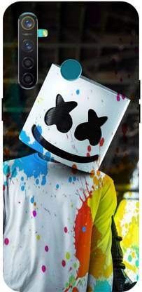 ADZIRE Back Cover for realme 5 Pro, RMX1971, MARSHMELLOW, MARSHMELLO, MUSIC, DJEDM, ARTJOKER