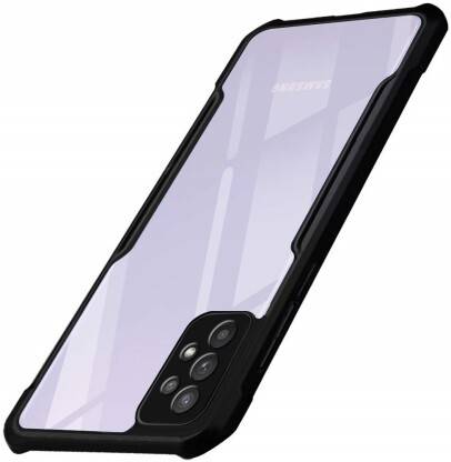 Phone Case Cover Back Cover for Samsung Galaxy A72, Transparent Hybrid Hard PC Back TPU Bumper